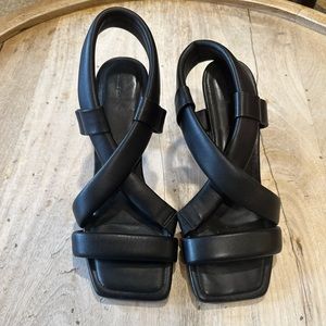 Anine Bing black sling back heel size 40